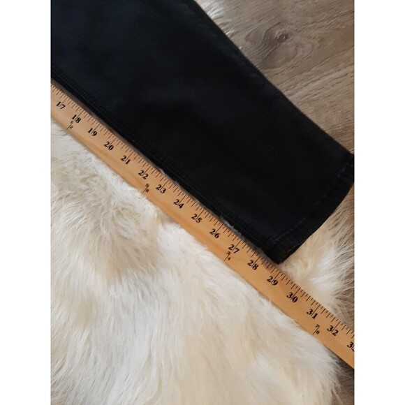 Seven7 Women's 18W Black Stretch Tummyless Straight Leg Denim Jeans - Picture 9 of 9